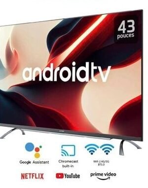 ASTECH TV 43 POUCES SMART 43GT3022A