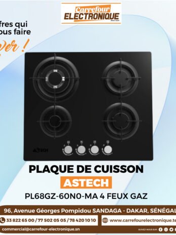 PLAQUE DE CUISSON ASTECH PL68GZ-60NO-MA